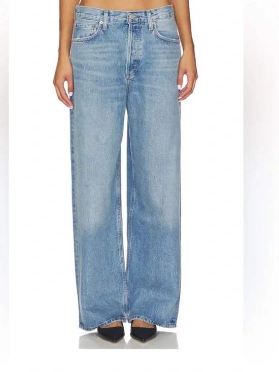AGOLDE Low Slung Baggy Jeans- Size 30 - Picture 1 of 10
